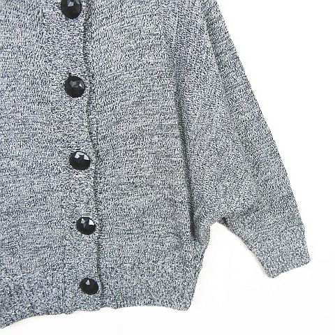 イング INGNI ニットカーディガン ドルマンスリーブ 七分袖 M セールイング INGNI 12G袖釦ドルマンニット(506935564) | イング