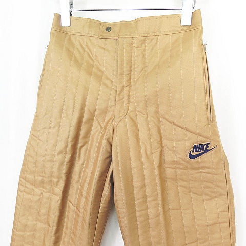未使用品 ナイキ NIKE 中綿 パンツ M ベージュ ８０年代 ヴィンテージ 2sa5549 メンズ 未使用品 ナイキ NIKE 中綿 パンツ M ベージュ 80年代