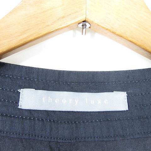セオリーリュクス theory luxe ワンピース 半袖 膝丈 フロント