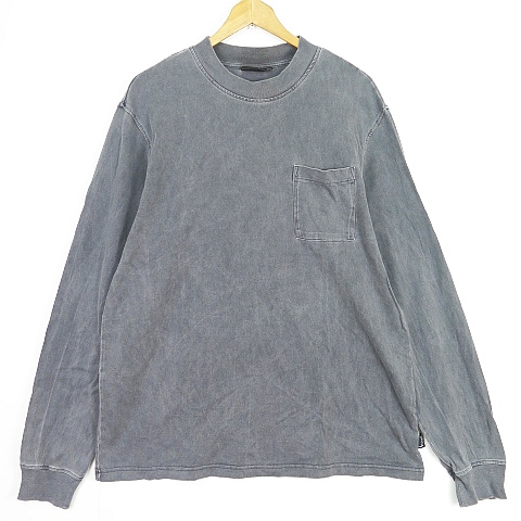 ステューシー STUSSY Pigment Dyed Mock Neck 長袖 Tシャツ