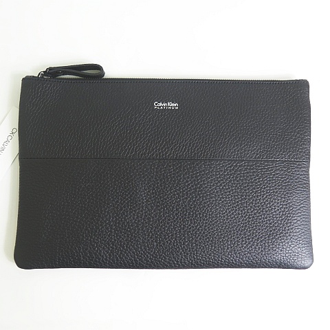 CK ブラック クラッチバッグ カルバンクライン ブラック クラッチバッグ A4対応 Calvin Klein