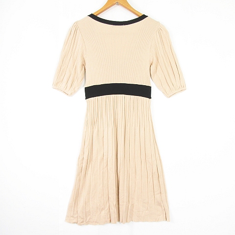 デュラスアンビエント DURAS ambient ニット ワンピース プリーツ 膝下 