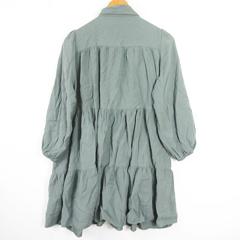 新品✴️未使用✴️アダバット　ワンピース&ペチコート付き　42(LL)　グリーン 新品✴️未使用✴️アダバット ワンピース&ペチコート付き 42(LL