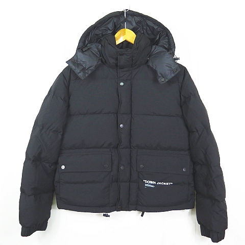 オフホワイト OFF WHITE QUOTE PUFFER DOWN JACKET フード ダウン 