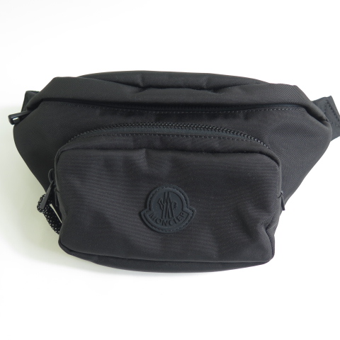 モンクレール MONCLER 美品 ロゴベルトバッグ ボディバッグ ナイロン 