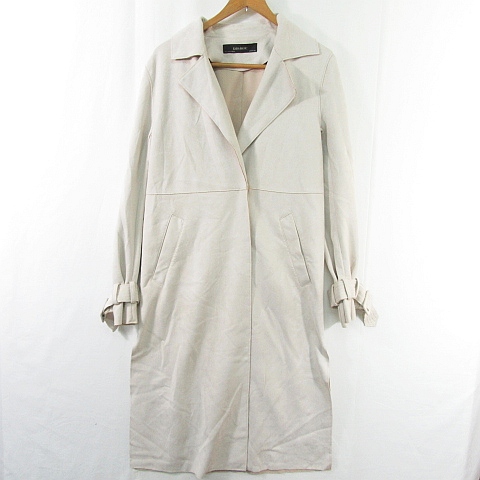 ザラ ベーシック ZARA BASIC スウェード風 コート ロング丈 ザラ ベーシック ZARA BASIC スウェード風 コート ロング丈