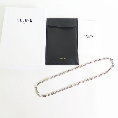 セリーヌ CELINE トリオンフ スモール グルメット ネックレス