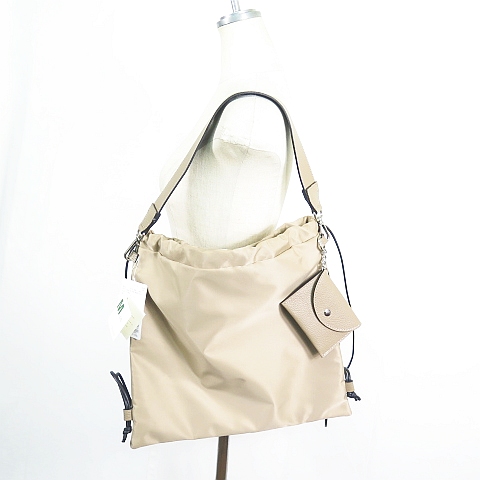 未使用品 NOBLE MILOS ナイロンバッグ ショルダー リュック 2WAY 