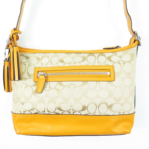 COACH（コーチ） バッグ トートバッグ ショルダーバッグ 2WAY イエロー