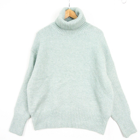 ザラ ZARA タートルネック ニット セーター 長袖 ストレッチ ウール