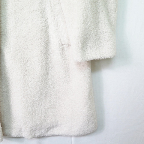 【中古】組曲 クミキョク KUMIKYOKU テディボア コート 2 アイボリー 美品 24AW 2sa7077 レディース 組曲 クミキョク KUMIKYOKU テディボア コート 2 アイボリー 美品 24AW