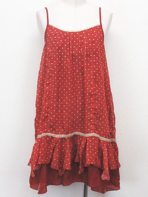 axes femme フリル キャミワンピース チュニック axes femme フリル キャミワンピース チュニック axes femme online