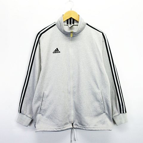 アディダス adidas ジャージ ジャケット 長袖 ジップアップ ライン 