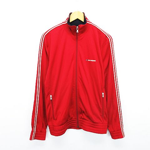 トミーヒルフィガー TOMMY HILFIGER ジャージ ジャケット 長袖 ジップ 