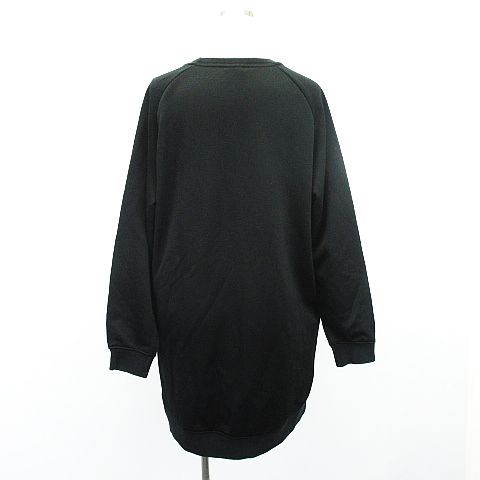 プーマ Puma ワンピース チュニック スウェット 長袖 クルーネック ミニ丈 ロゴ プリント Us Can S P D36 I E40 F38 Uk10 ブラック Ekm レディース 1 ベクトルパーク