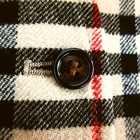 バーバリーズ Burberrys ベスト ジレ ノバチェック ウール L ベージュ