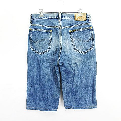 リー Lee Riders 13 デニム ジーンズ ボトムス リメイク ハーフパンツ 32 インディゴブルー Ekm メンズ 1 ベクトルパーク