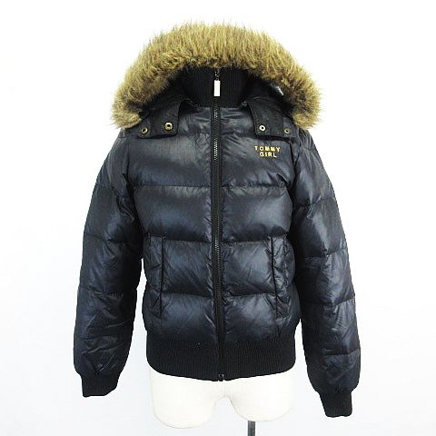 トミーガール tommy girl ダウンジャケット アウター 長袖 フード 