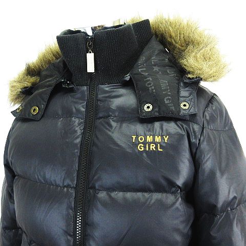 トミーガール tommy girl ダウンジャケット アウター 長袖 フード 