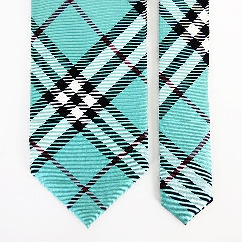 BURBERRY バーバリーブラックレーベルネクタイノバチェックグリーン