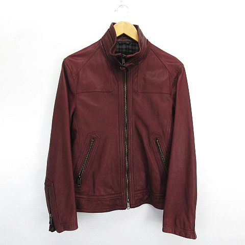 バーバリーブラックレーベル BURBERRY BLACK LABEL ジャケット 革 