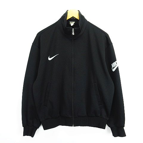 ナイキ NIKE ジャージ ジャケット 長袖 ジップアップ ロゴ XL ブラック 