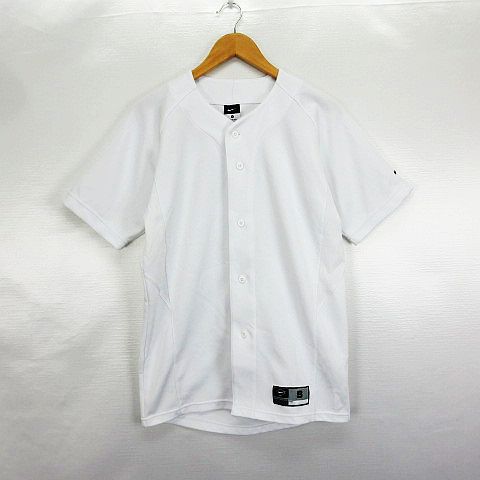 ナイキ Nike ベースボール Baseball シャツ 半袖 ロゴ S ホワイト スポーツウエア Ekm メンズ 1 ベクトルパーク