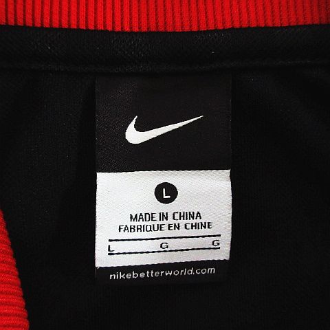 ナイキ NIKE ジャージ ジャケット 長袖 ジップアップ シャドー Nike ジャージ ブラック 赤ストライプ