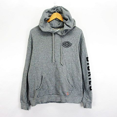 ディッキーズ Dickies パーカー スウェット 長袖 プルオーバー ロゴ 霜降り M グレー Ekm メンズ 1 ベクトルパーク