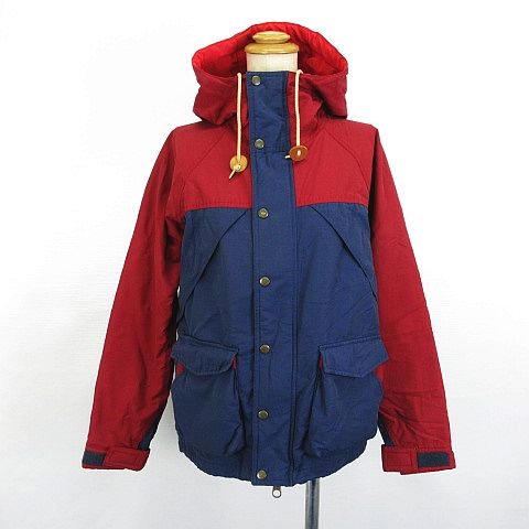 エックスガール X Girl Mountaineering マウンテンパーカー ジャケット 長袖 ジップアップ ロゴ 中綿 1 レッド ネイビー Ekm レディース 1 ベクトルパーク