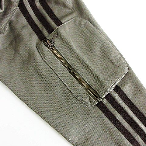 adidas ジャージ　カーキ　上 2022 Adidas ジャージ セットアップ M カーキ 白 トレフォイル