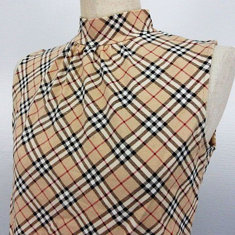 バーバリー ロンドン BURBERRY LONDON カットソー ノースリーブ 