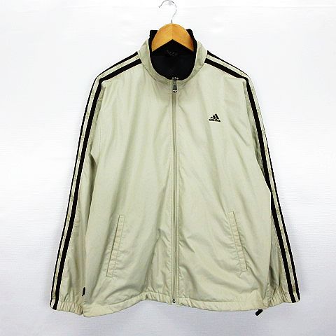 アディダス adidas ジャケット アウター 長袖 ジップアップ ライン 
