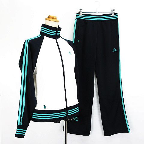 アディダス adidas セットアップ 上下 ジャージ ジャケット 長袖 