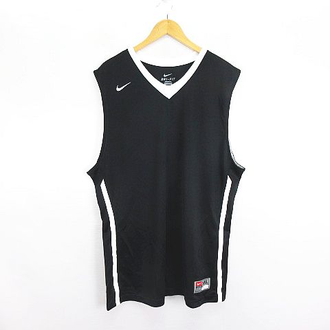 NIKE Vネック ノースリーブベスト XXL 黒