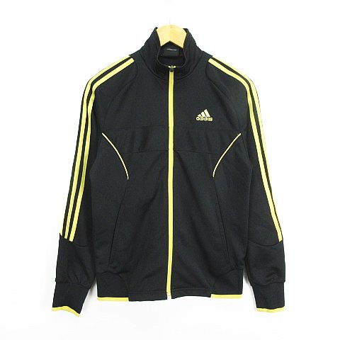 新品　アディダス プロフェッショナル　ジャージ上下セット ブラック／ゴールド　L adidas NEO】ジャージ 上下セット ブラック×ゴールド レディース