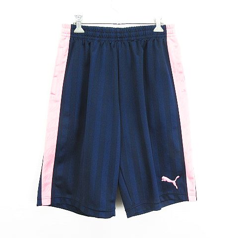 PUMA ジャージズボン O ネイビー×ピンク 【公式通販】