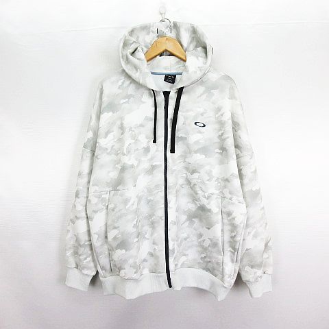 オークリー OAKLEY パーカー ジャケット 長袖 ジップアップ 迷彩柄 