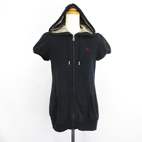 Burberry ブルーレーベル ジップアップ スウェット ノバチェック 38