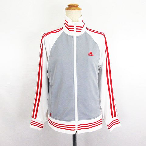 adidas ジップアップジャージ M ホワイト adidas ジャージ アディダス M~ ホワイト レアルマドリード