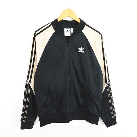 adidasオリジナル トラックジャケット 120 トレフォイル ネイビー 子供