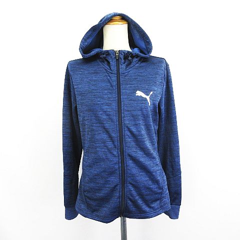 PUMA プーマ 長袖 ダウン ジャケット M シルバー ゴルフ レディース