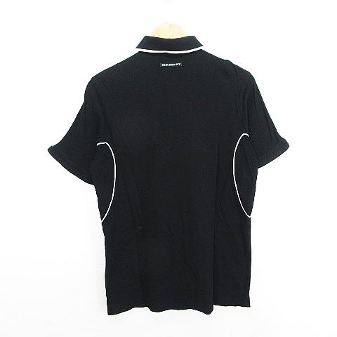 中古】BURBERRY バーバリー GOLF ロゴ刺繍ポロシャツ スポーツウェア