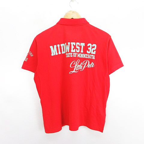 マンシングウェア MUNSINGWEAR R.line ポロシャツ 半袖 ロゴ 英字