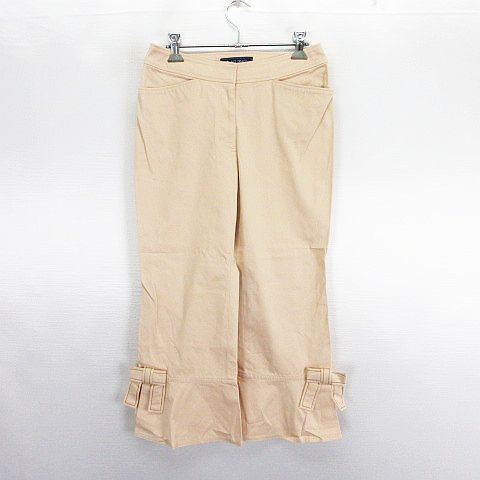 エムズグレイシー M'S GRACY パンツ ボトムス クロップド フレア