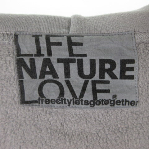 未使用品 フリーシティ FREE CITY LIFE NATURE LOVE スウェット