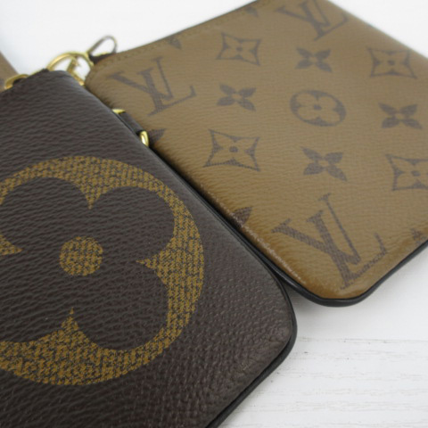ルイヴィトン LOUIS VUITTON M68756 ポシェットトリオ ポーチ コイン 