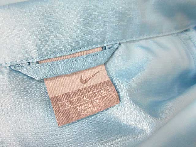 NIKE デタッチャブルジャケット ナイロンジャケット スカイブルー 水色 変形 NIKE デタッチャブルジャケット ナイロンジャケット スカイ