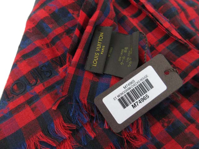 LOUIS VUITTON 【美品】 ルイ・ヴィトン 大判ショール ストール