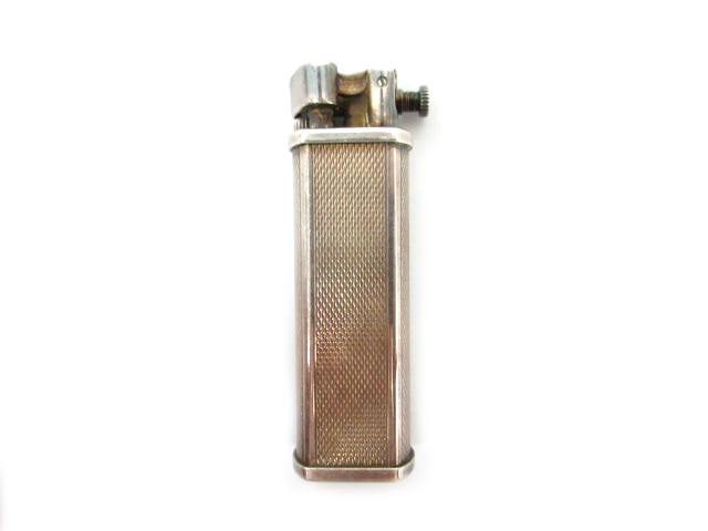 ダンヒルガスシルバー （Dunhill ダンヒル ガスライター シルバー 